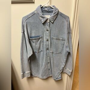 Z Supply Blue Jean Shacket